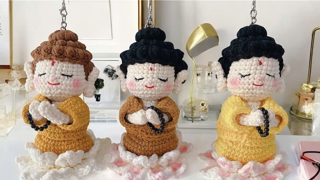 Crochet Buddha